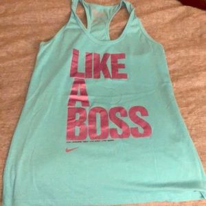 NIKE LIKE A BOSS WORKOUT TANK TOP